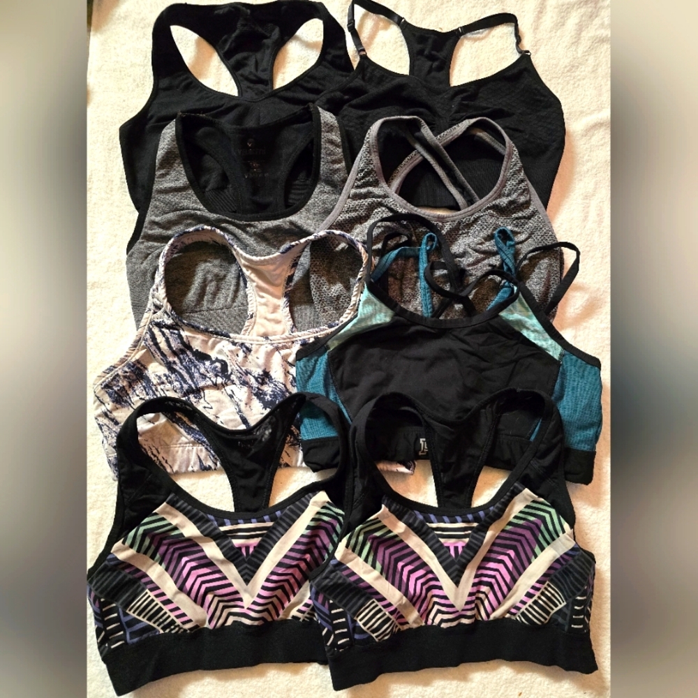 Bundle of 8 Sports Bra, Yoga Tops